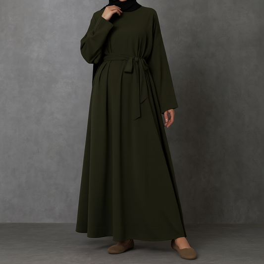Everyday Abaya - Camo Greey